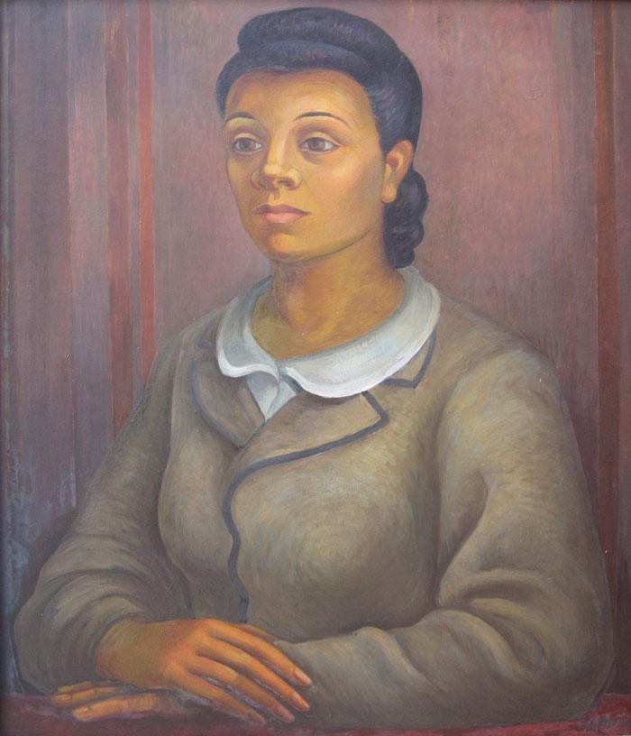 Portrait of a young Berdía, Norberto
