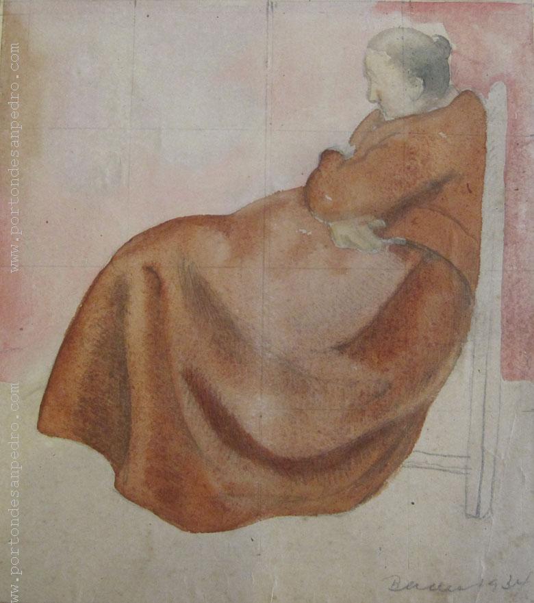 Old woman Berdía, Norberto