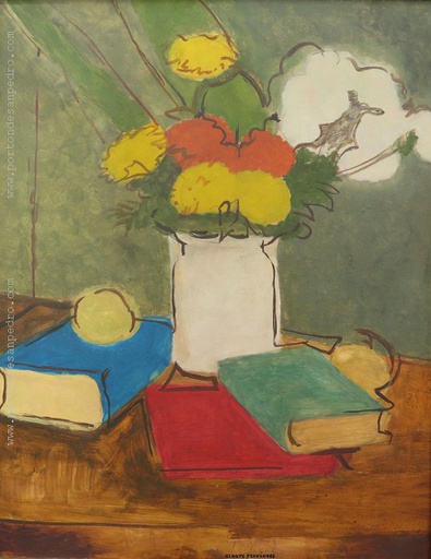 [13009] Still life with flowers