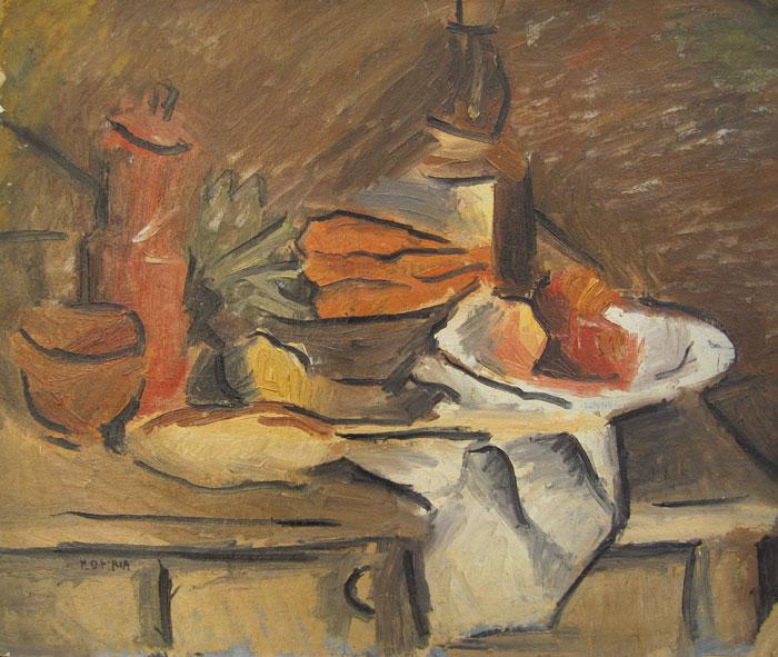 Still life with carrots Piria, María Olga