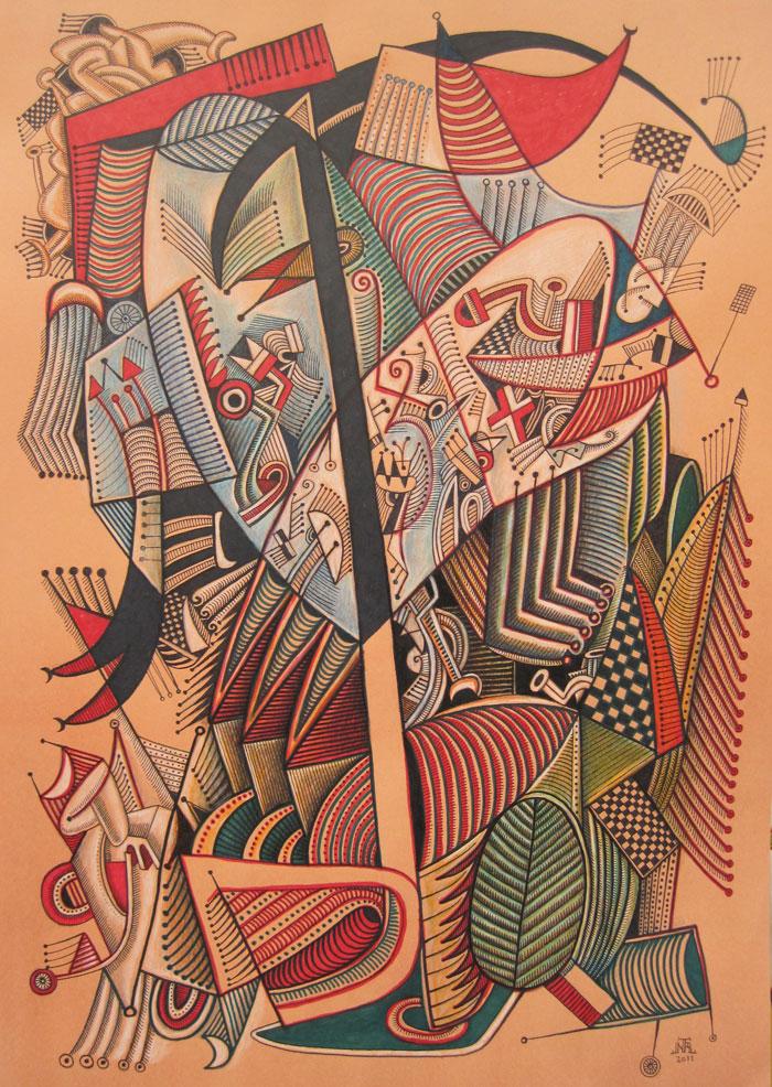 Abstracto III Romero, Nelson