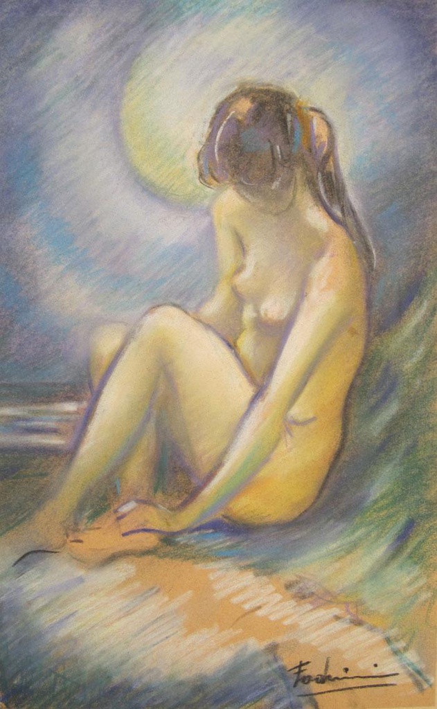 Desnudo y luna Fodrini, Evans