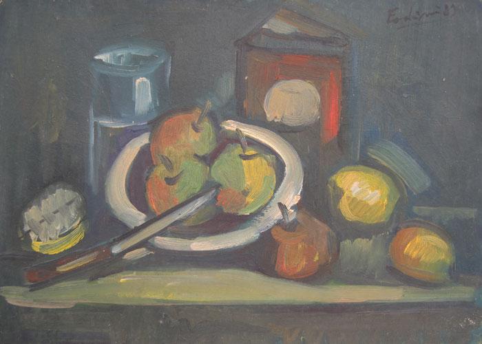 Still life with fruits Fodrini, Evans