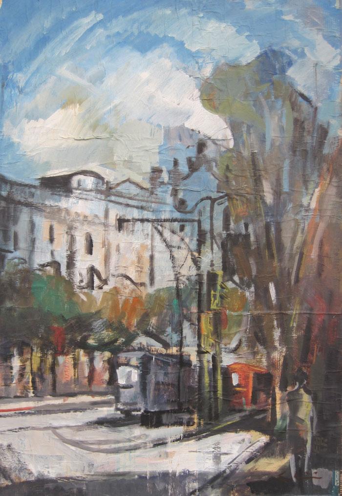 París Fodrini, Evans