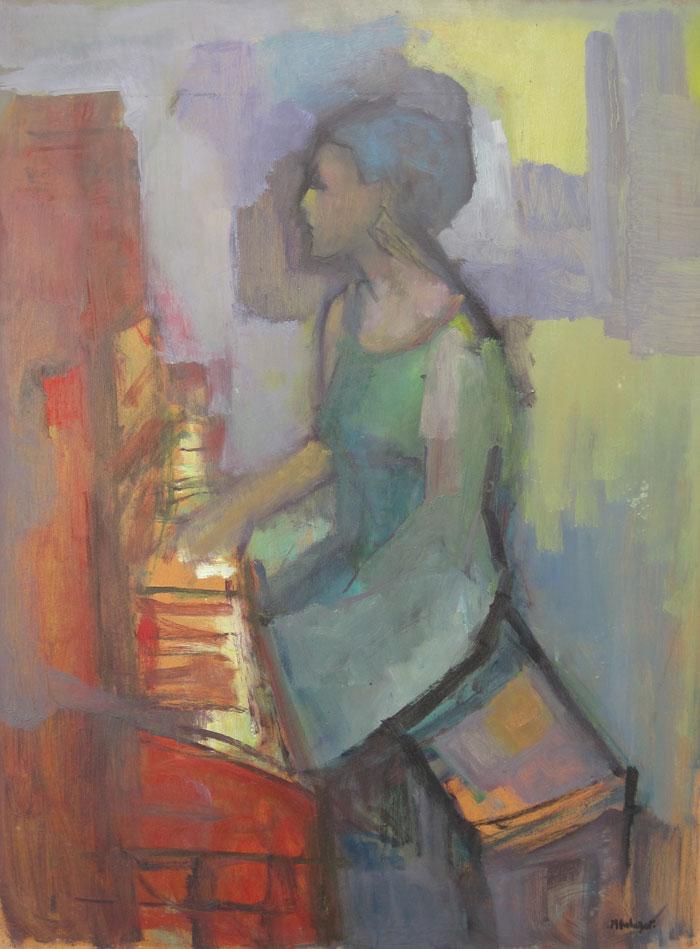 The pianist Salazar, Mercedes