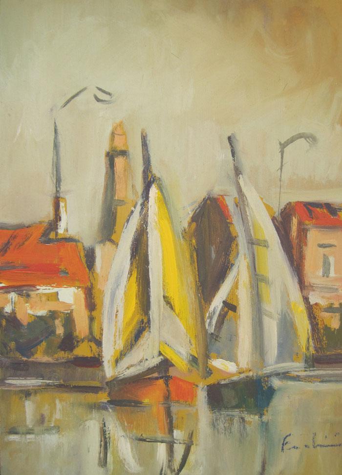 Yellow sails Fodrini, Evans