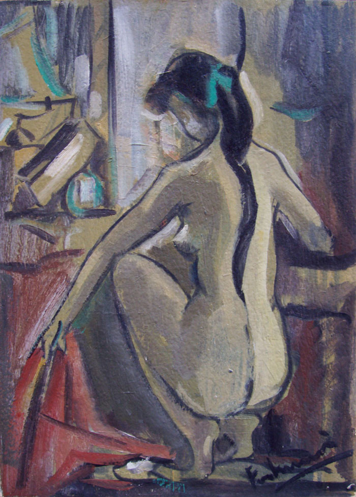 Desnudo I Fodrini, Evans