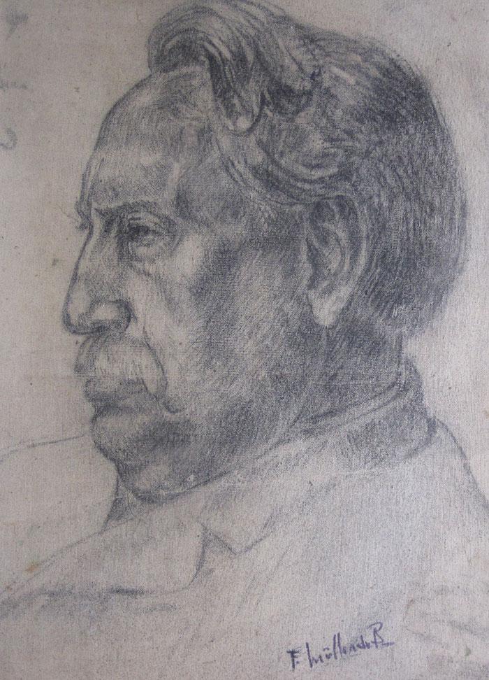 José Batlle y Ordóñez portrait Möller de Berg, Federico