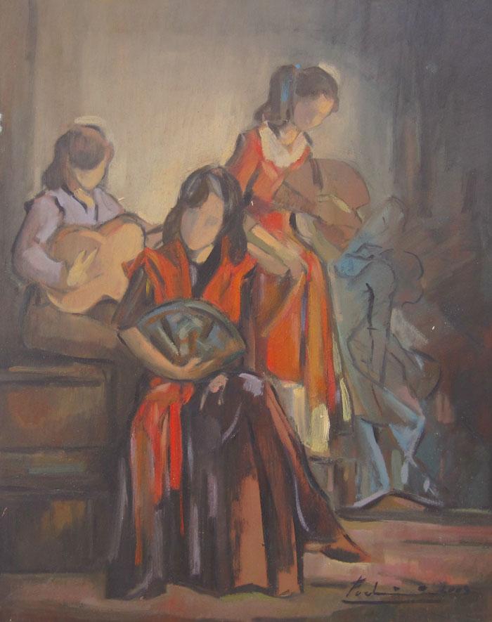 Flamenco dancers Fodrini, Evans