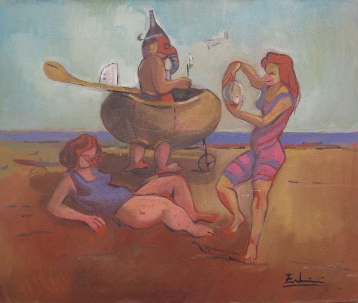 Strange situations by the beach Fodrini, Evans