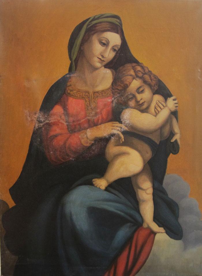 La Madonna di Foligno pequeña Villegas Mañé, Pablo Felipe
