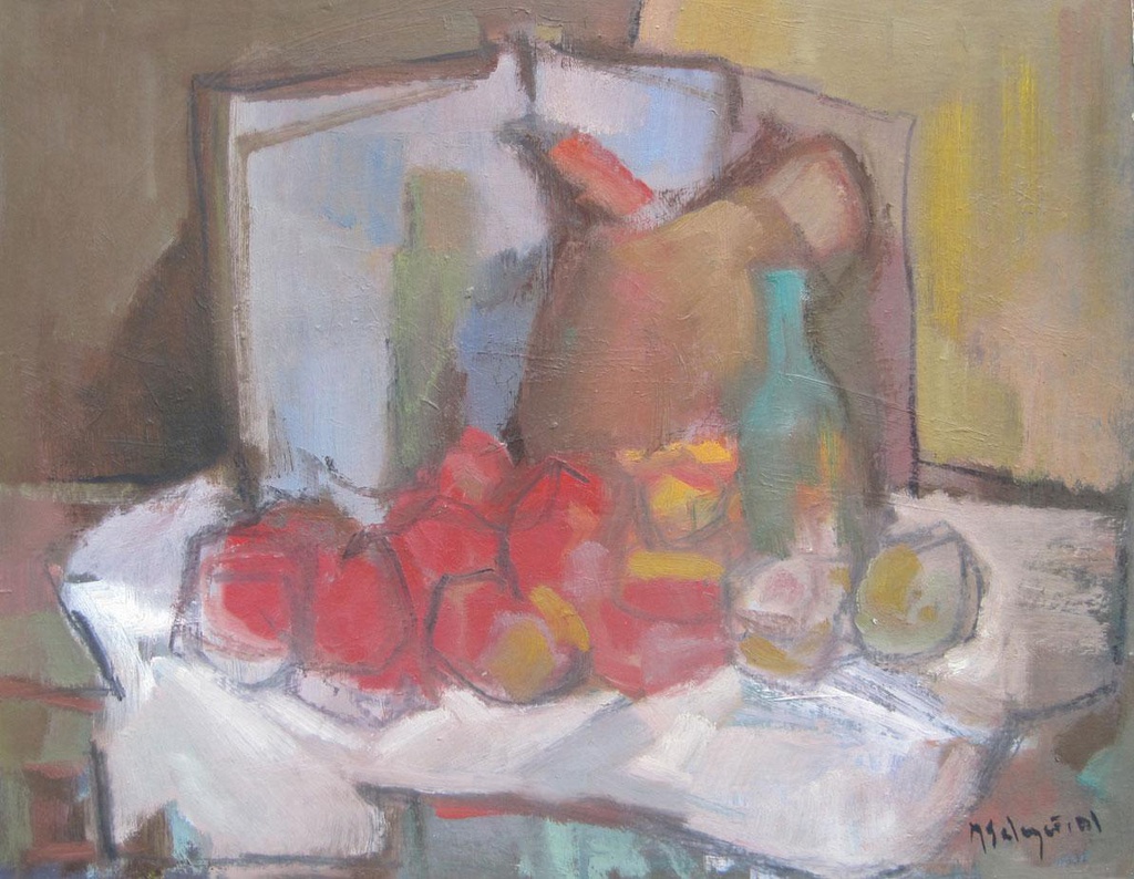 Still life with apples Salazar, Mercedes