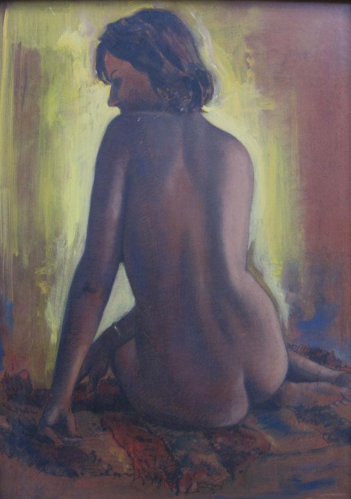 Desnudo de espalda Curto, Sergio