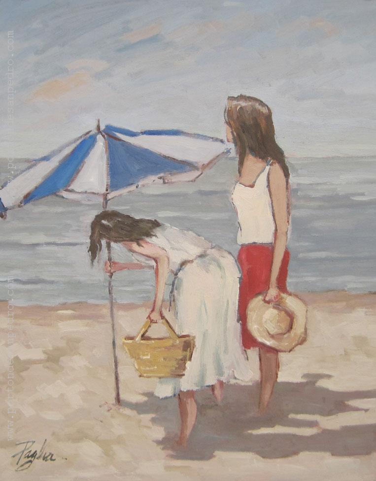 The beach umbrella Paglia, Lelé