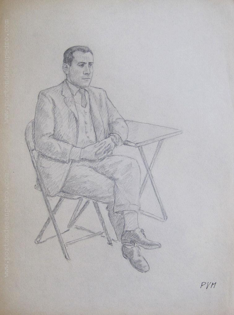 En el bar Villegas Mañé, Pablo Felipe
