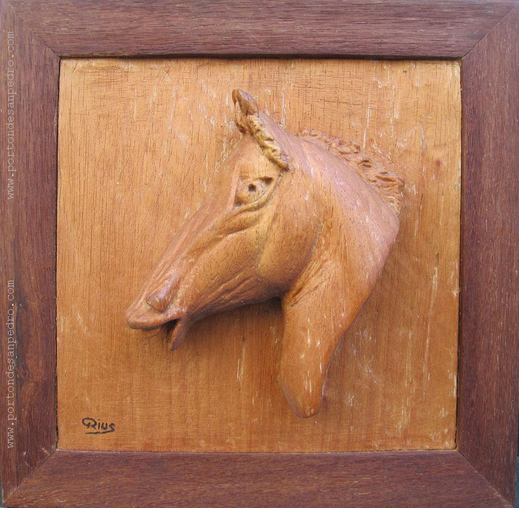 Cabeza de caballo Rius, Guillermo