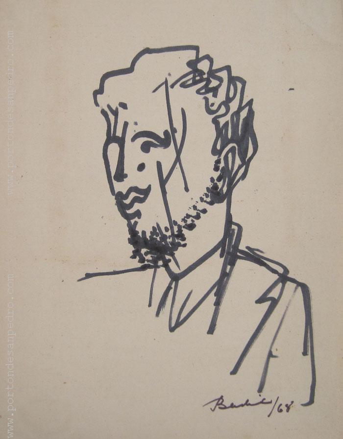 The man with beard Berdía, Norberto
