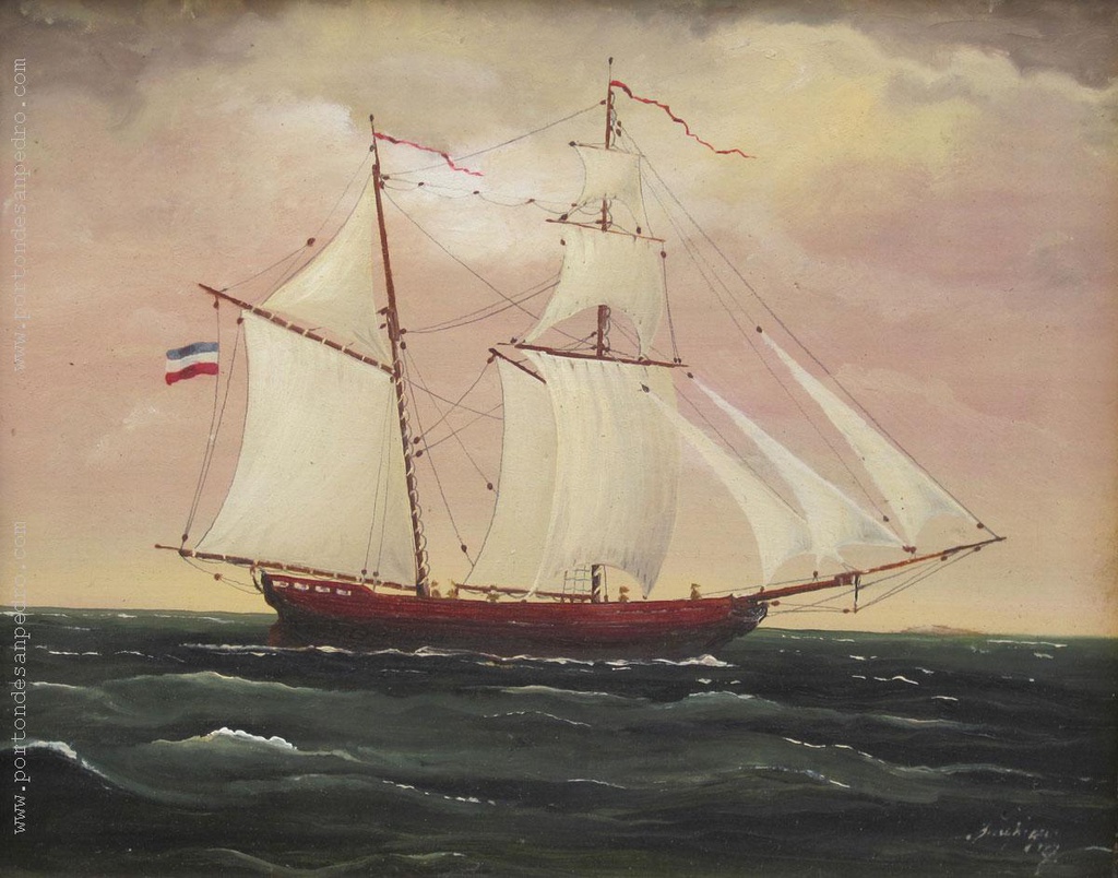French frigate Anónimo/Anonymous