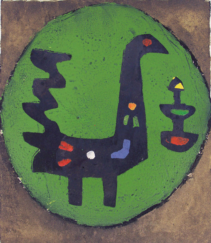 Representación de un Pájaro Ritual Cattelani, Raúl