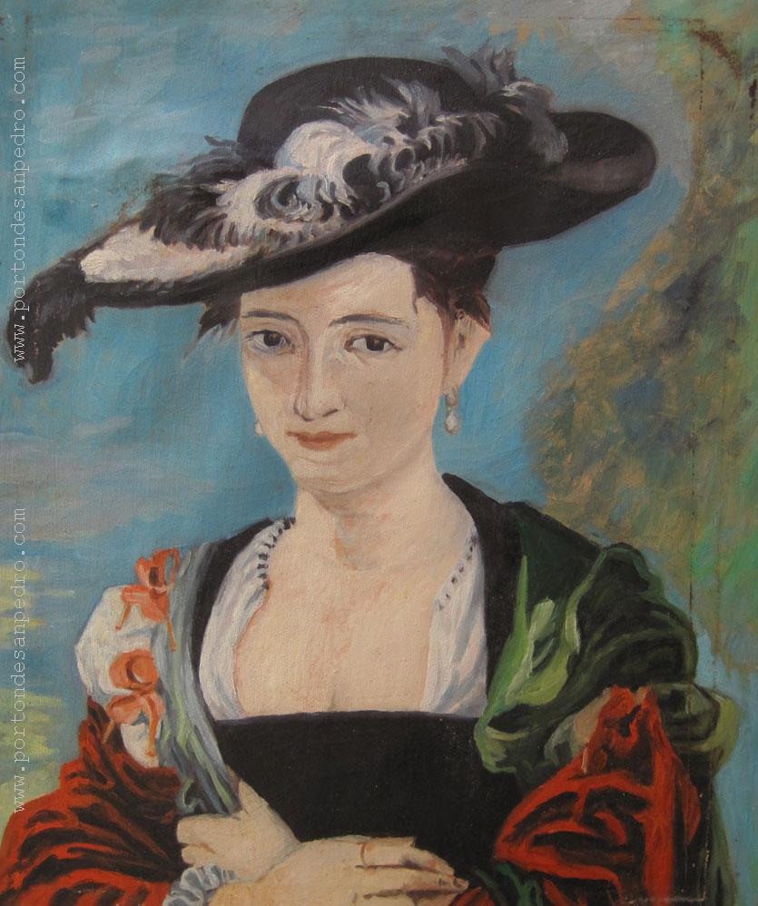 Susanna Fourment's portrait Villegas Mañé, Pablo Felipe