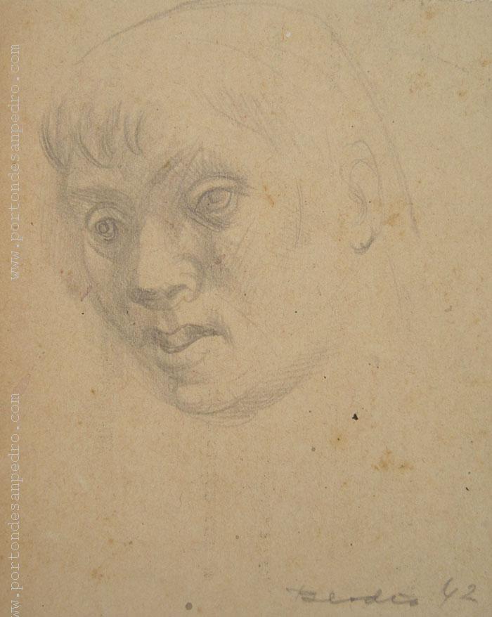 Retrato de una joven II Berdía, Norberto
