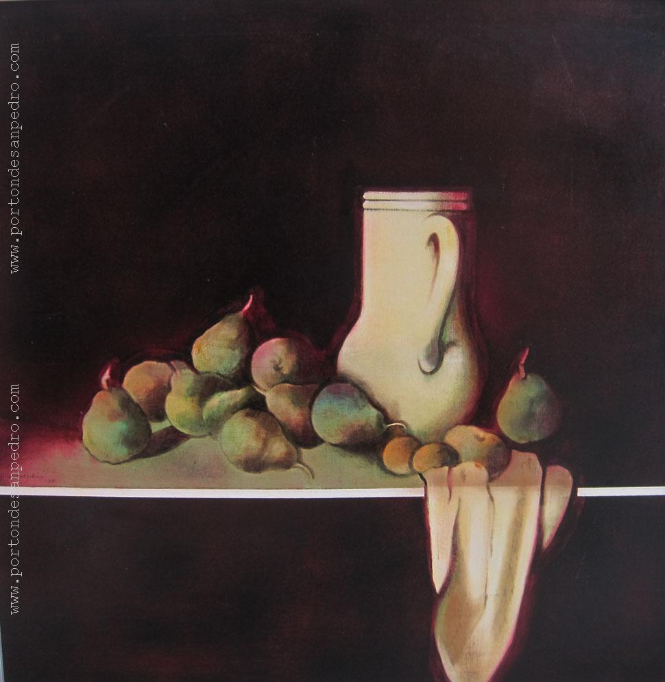 Still life with pears Martín, Vicente
