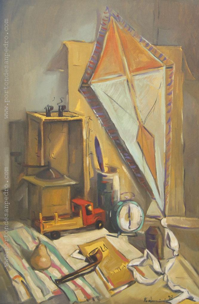 Still life with kite Fodrini, Evans