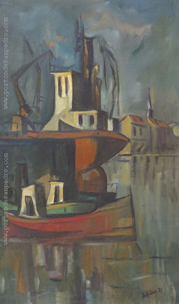 Orange ship Fodrini, Evans