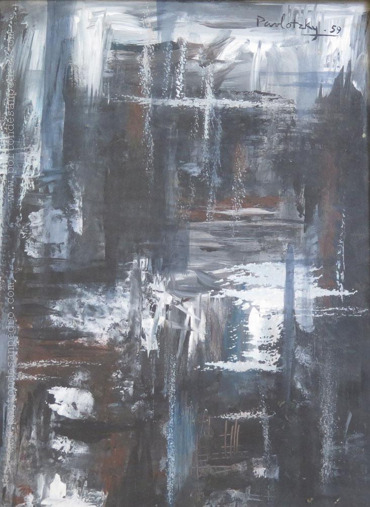 Gray abstract Pavlotzky, Raúl