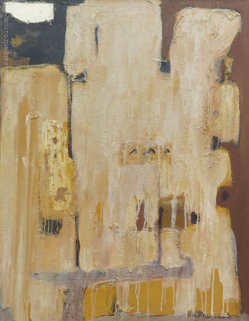 Abstract in ochres Moreira Cruz, William