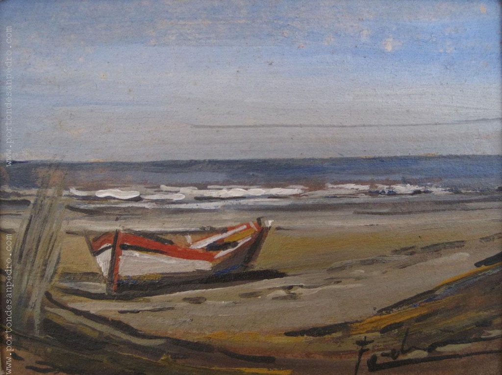 Boat by the sea Fodrini, Evans