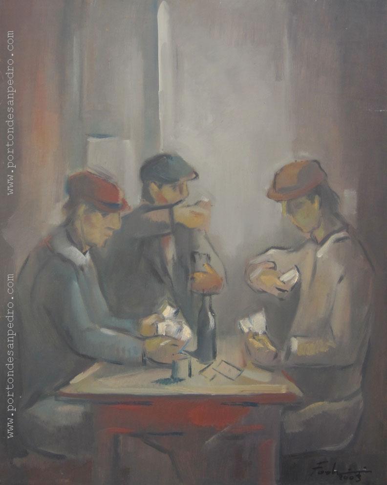 Card players Fodrini, Evans