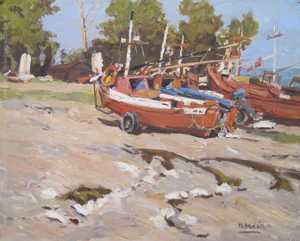 Barcos de pescadores Moreira Cruz, William