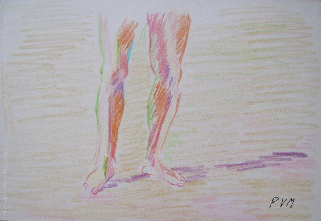 Estudio de piernas Villegas Mañé, Pablo Felipe