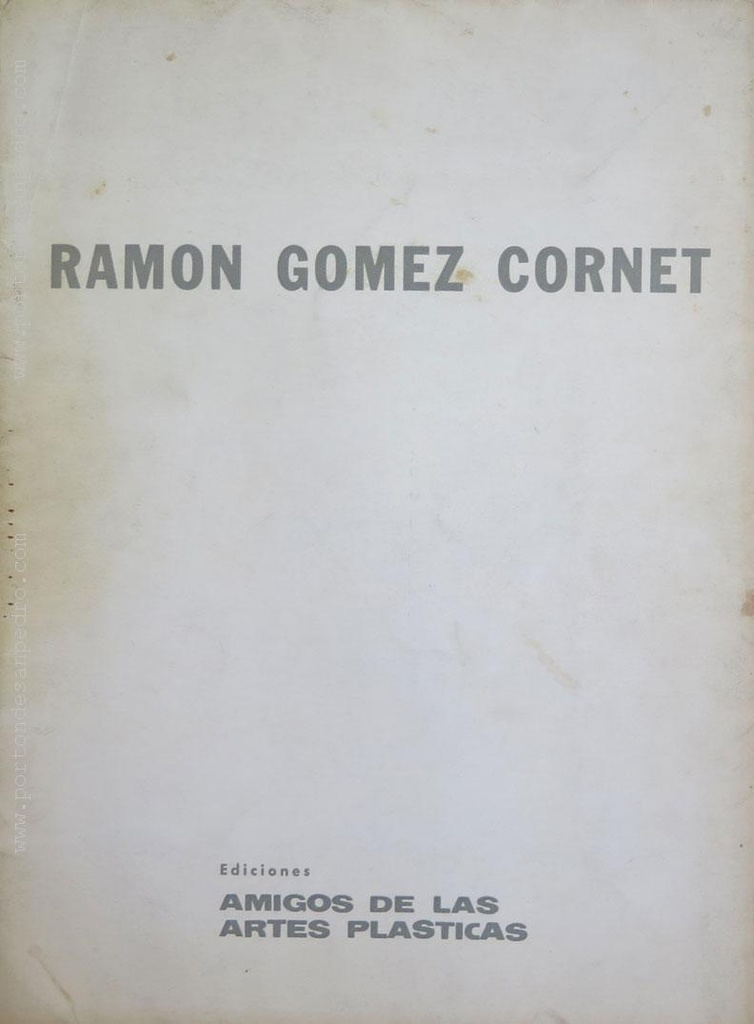 Ramón Gómez Cornet Anónimo/Anonymous