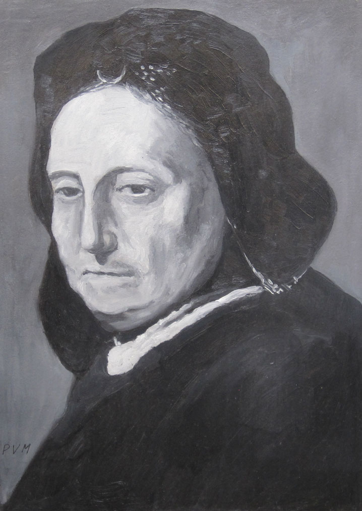 Retrato de mujer III Villegas Mañé, Pablo Felipe