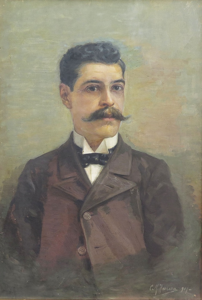 Autorretrato Herrera, Carlos María