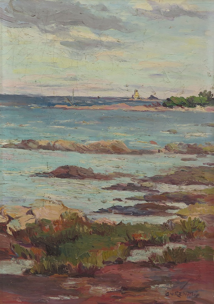 Coast and beach Gurewitsch, Juan Boris