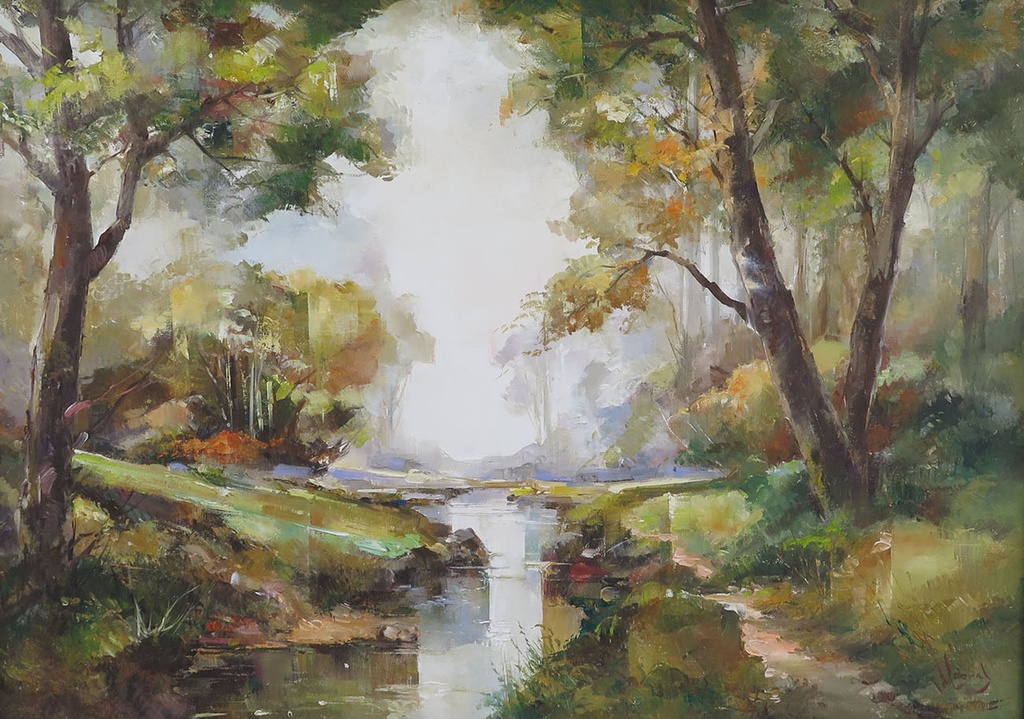 Paisaje Fernández Cabral, Julio