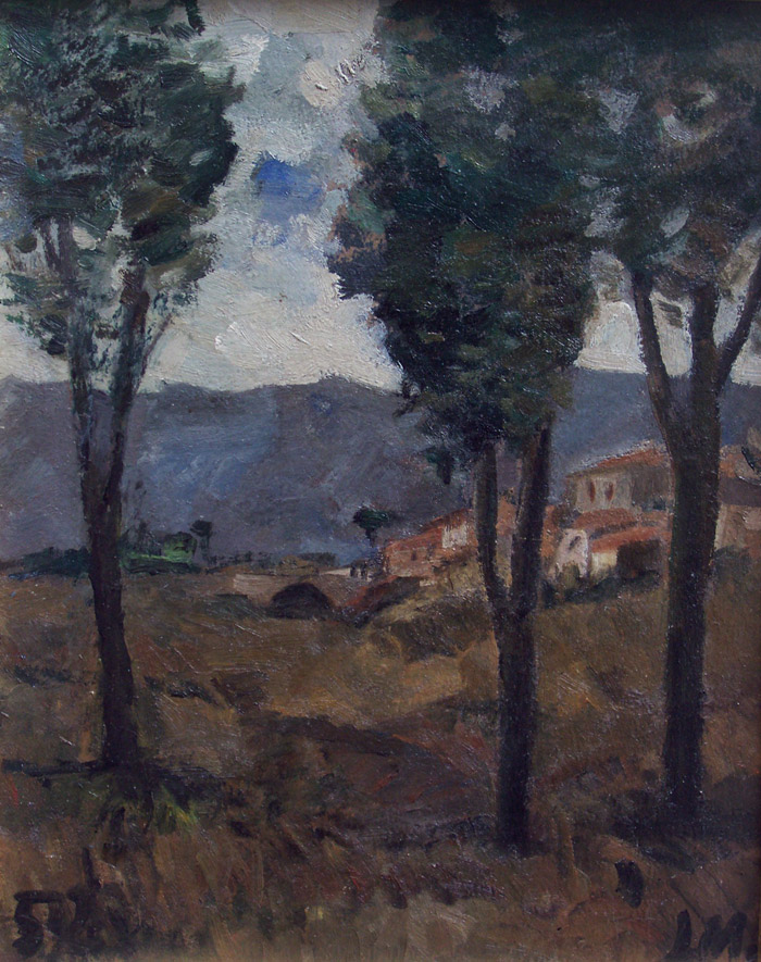 Italian Landscape Montiel, Jonio