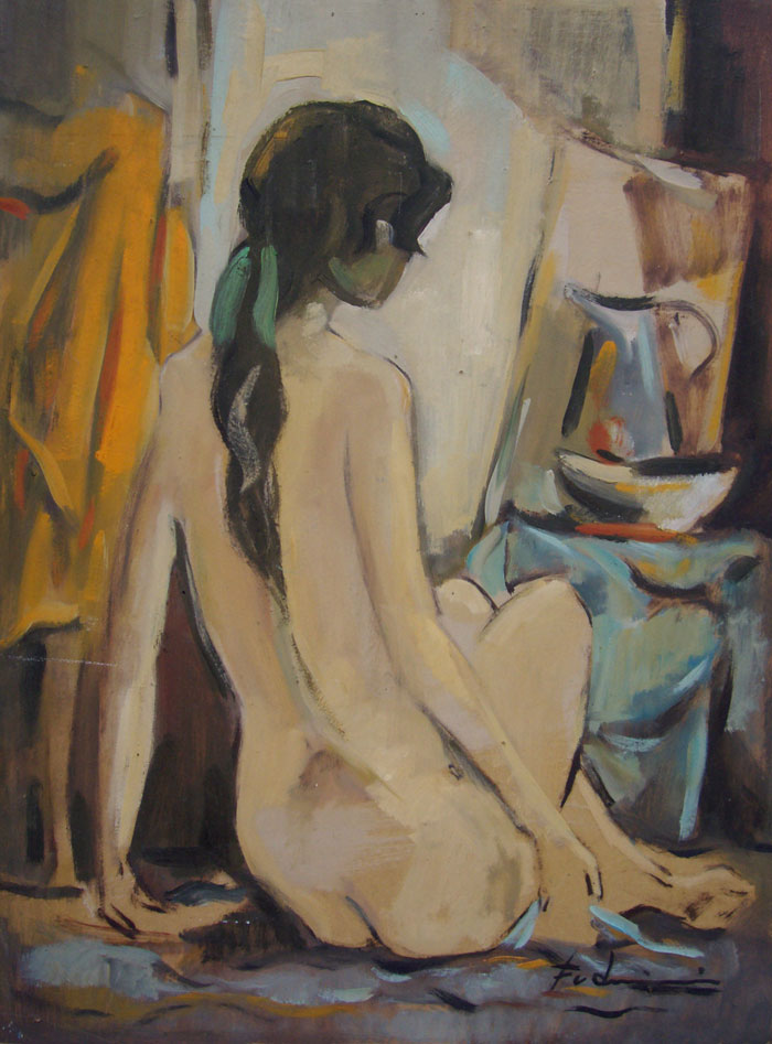 Desnudo III Fodrini, Evans