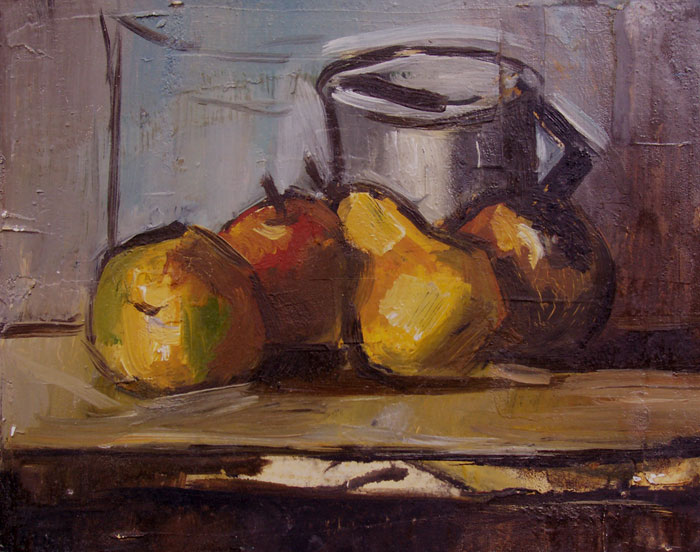 Still life with  Fodrini, Evans