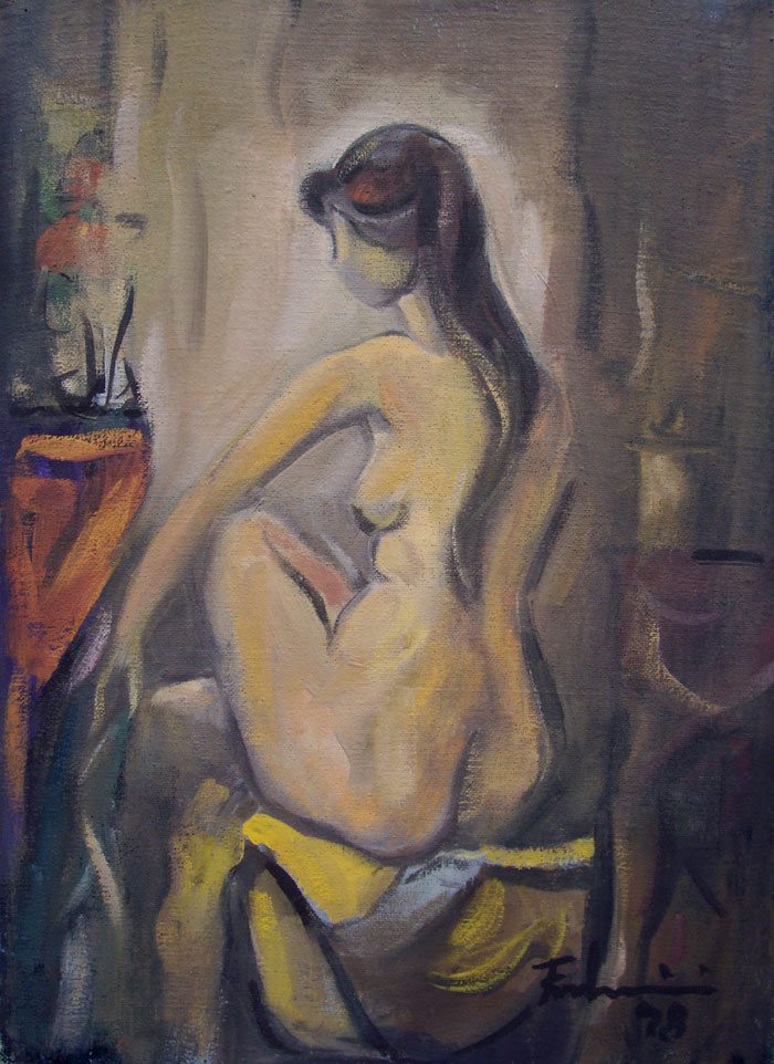 Desnudo XIV Fodrini, Evans