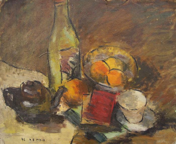 Still life with teapot Piria, María Olga