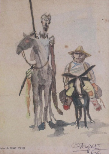 [10896] Don Quijote y Sancho Panza