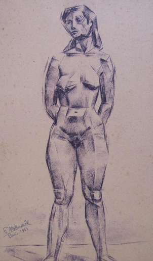 [11598] Cubist woman