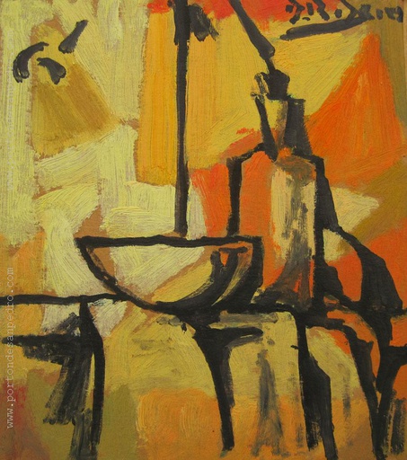 [12028] Orange still life