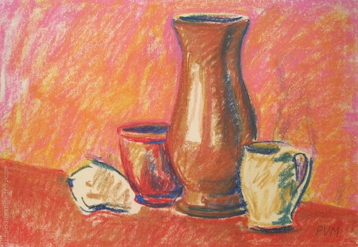 [12812] Orange still life