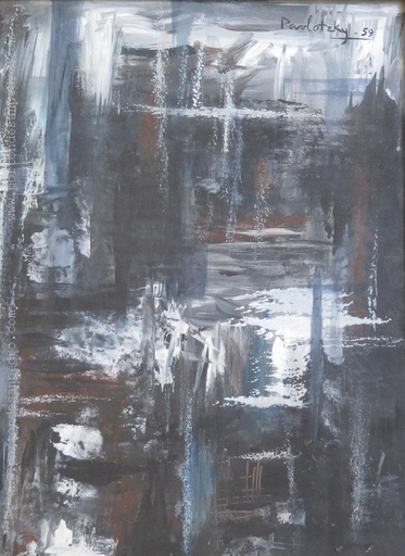 [12870] Gray abstract
