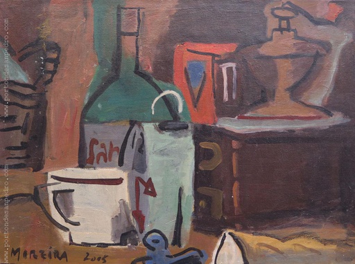 [13031] Still life with mill